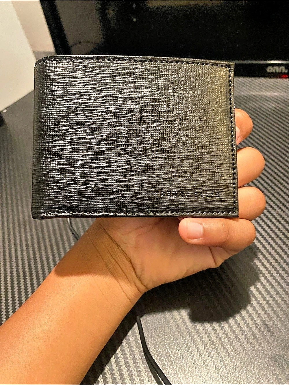 Perry Ellis Portfolio Bifold Wallet Black